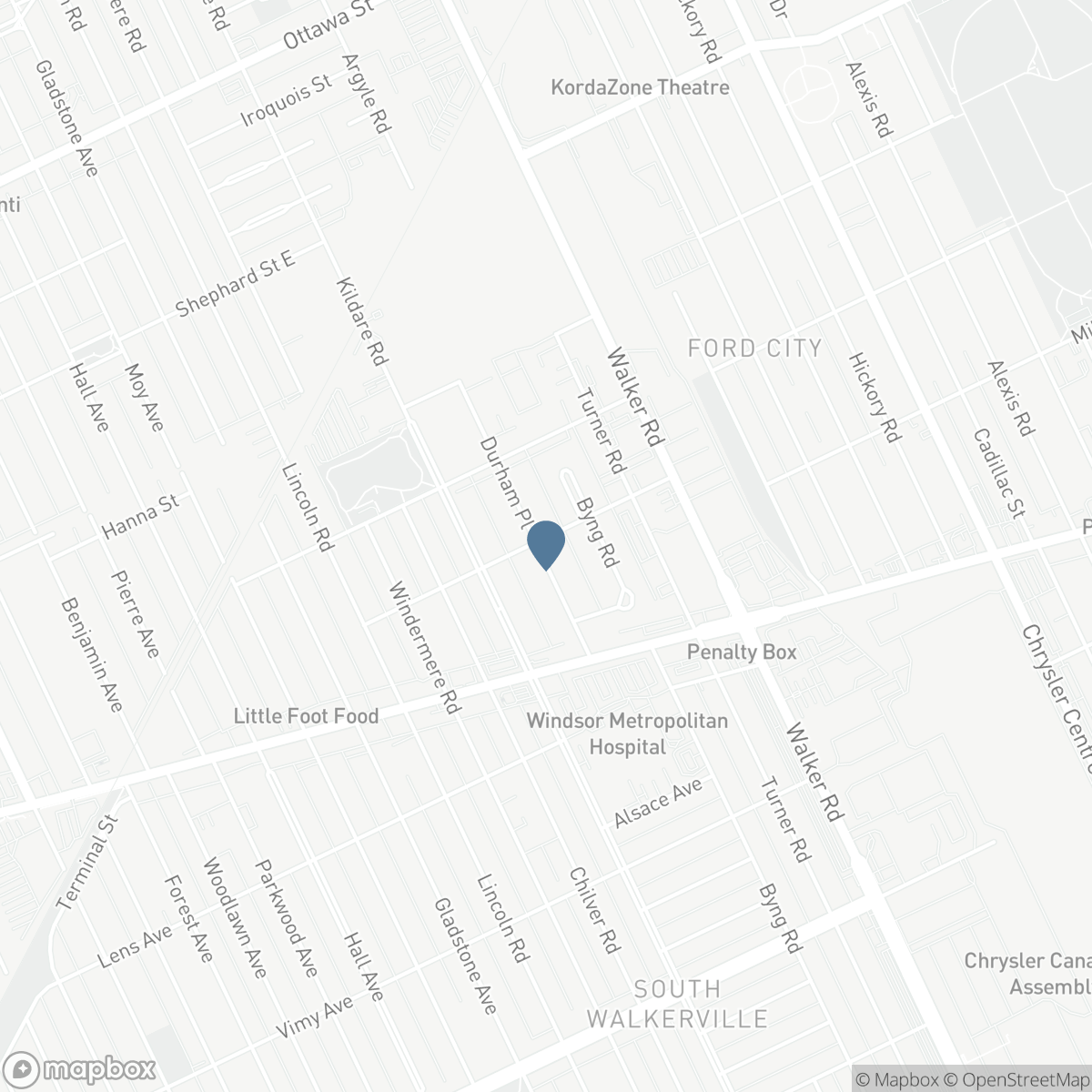 1806 DURHAM PLACE, Windsor, Ontario N8W 3A3